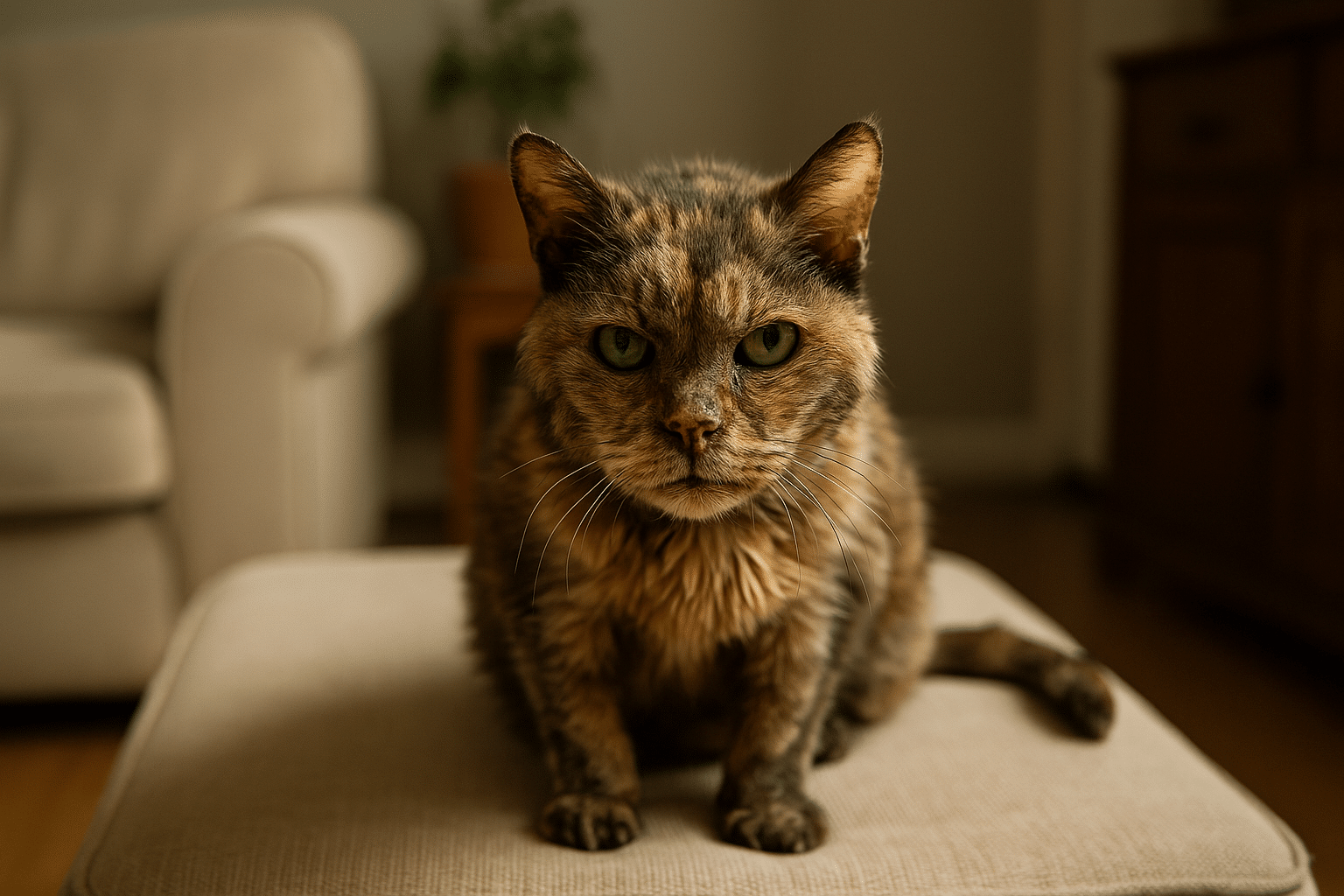 Oudste kat ter wereld